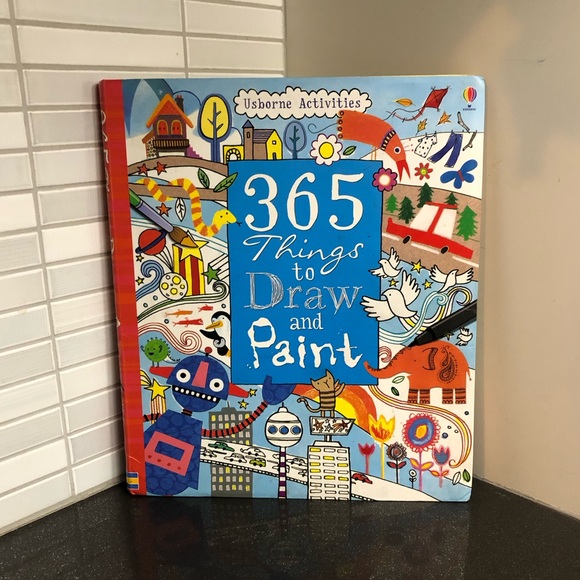 Usborne 365 Things to Draw and Paint activity book - Picture 1 of 10